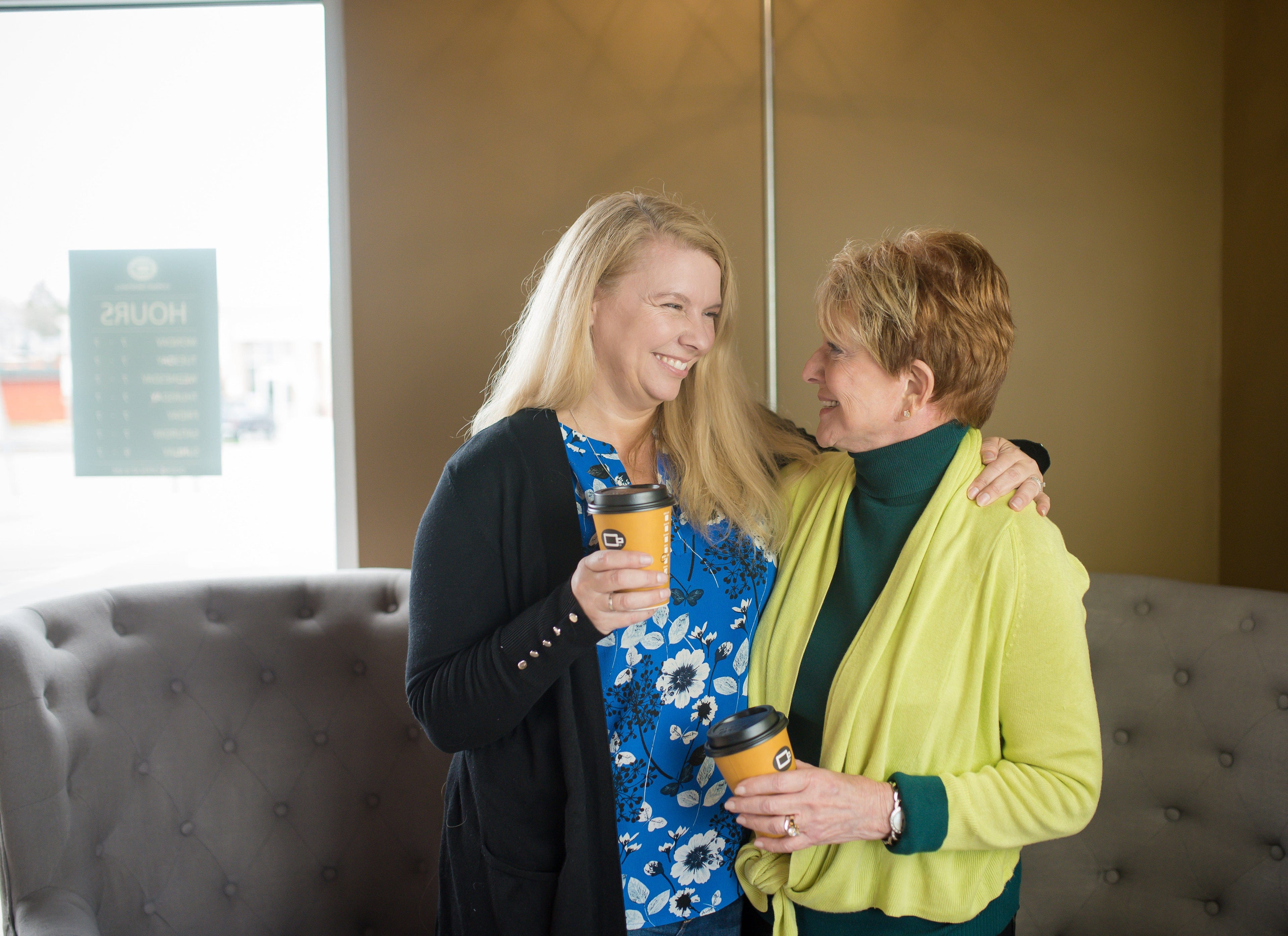 Laurie & JoAnne Shaw, COO & CEO of Coffee Beanery