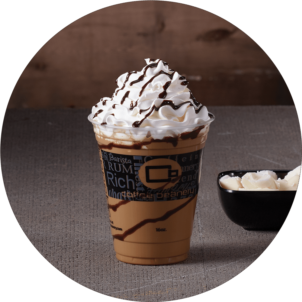 Coffee Beanery Black and White