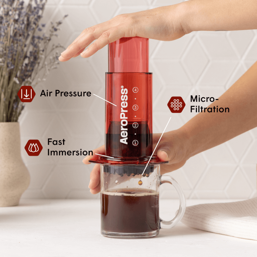 AeroPress Coffee Maker AeroPress Coffee Maker - Clear & Colors