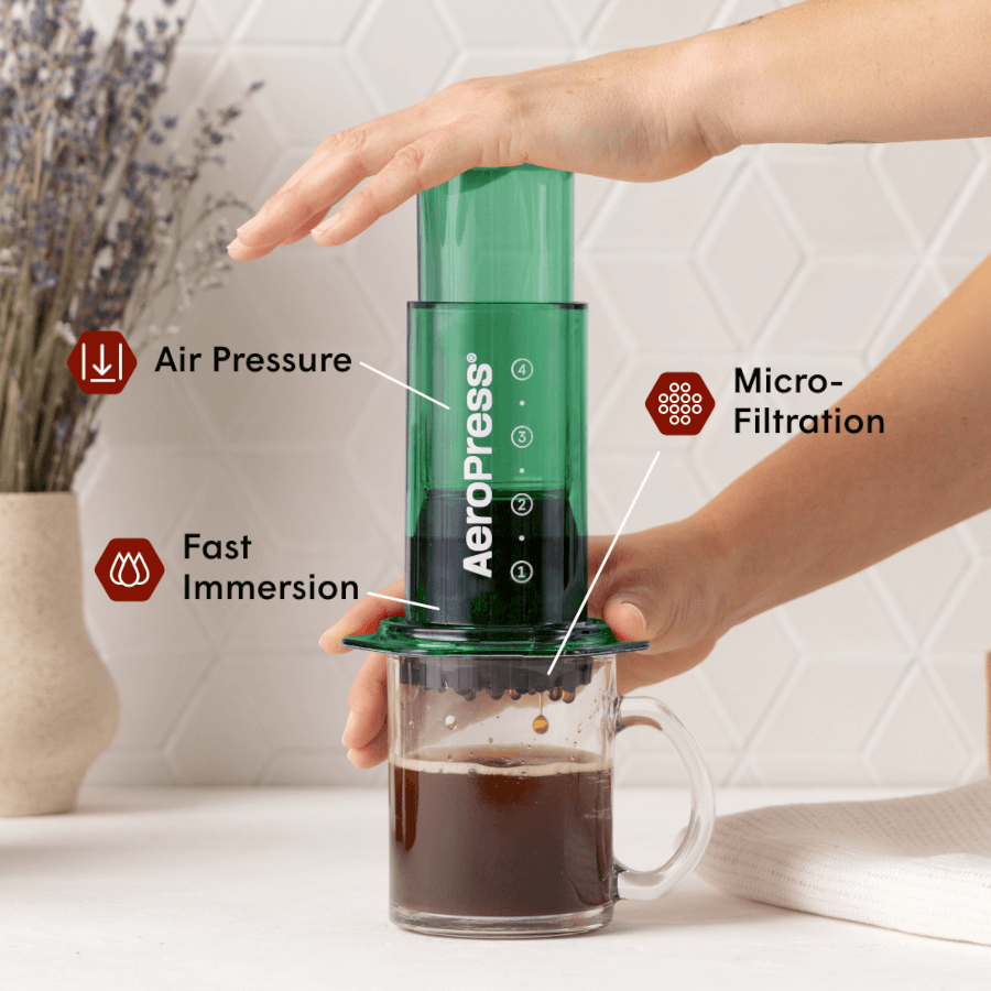 AeroPress Coffee Maker AeroPress Coffee Maker - Clear & Colors