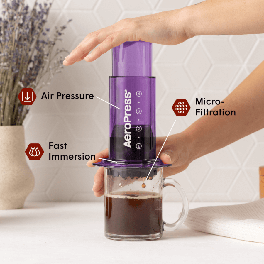 AeroPress Coffee Maker AeroPress Coffee Maker - Clear & Colors
