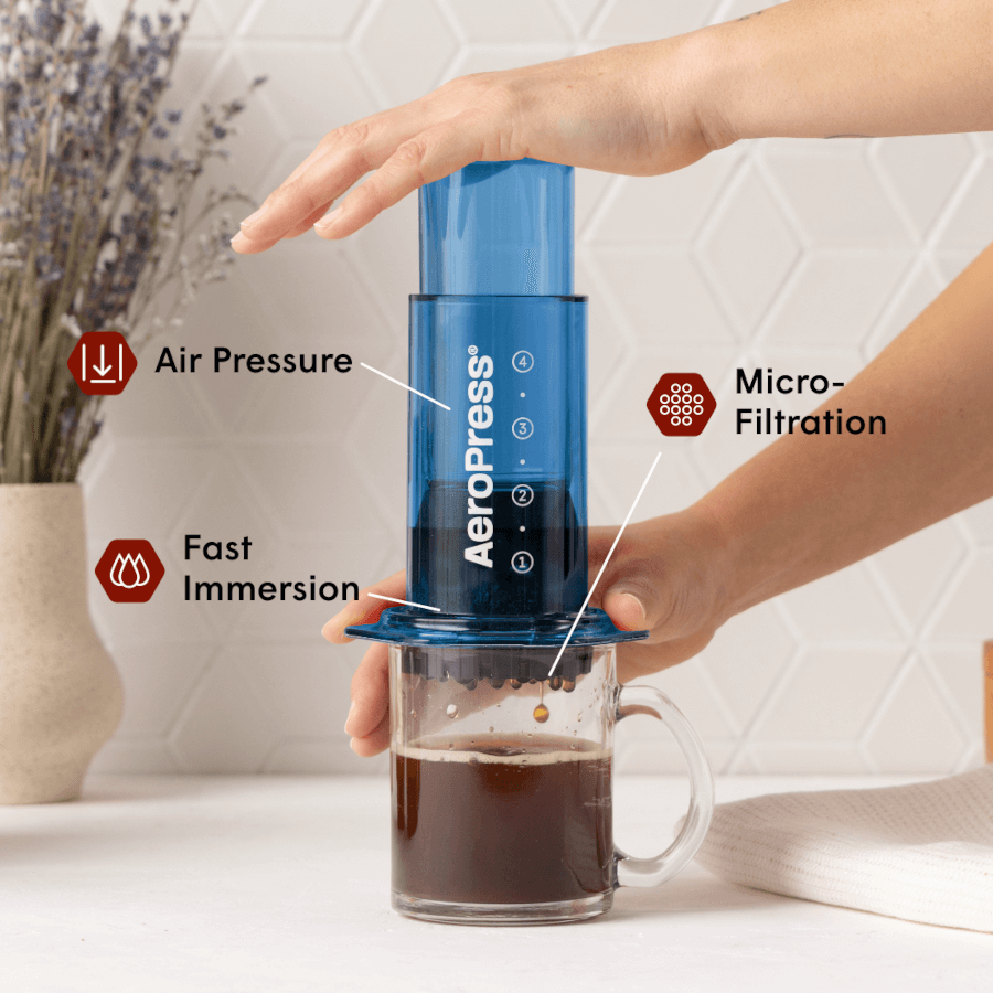 AeroPress Coffee Maker AeroPress Coffee Maker - Clear & Colors