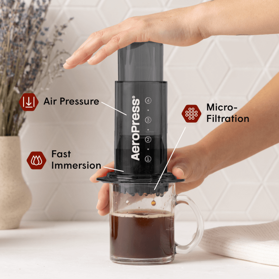 AeroPress Coffee Maker AeroPress Coffee Maker - Clear & Colors