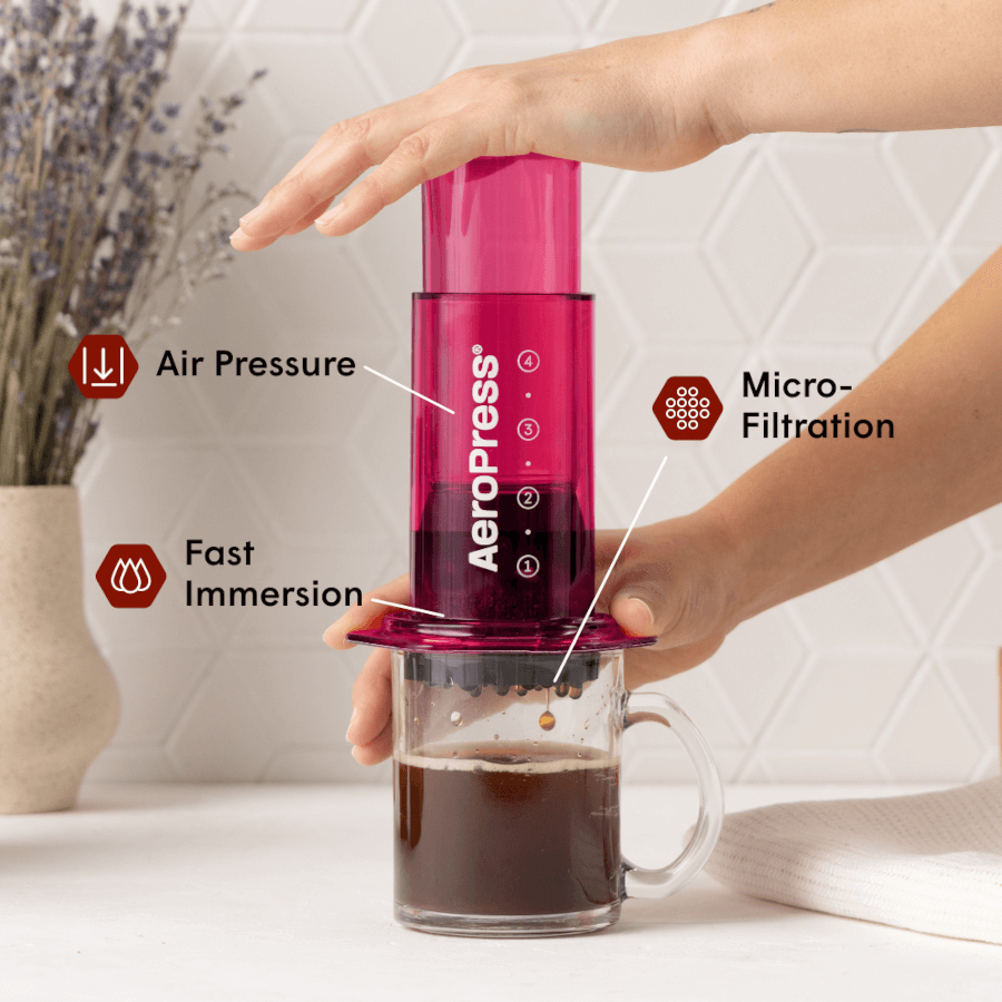AeroPress Coffee Maker AeroPress Coffee Maker - Clear & Colors