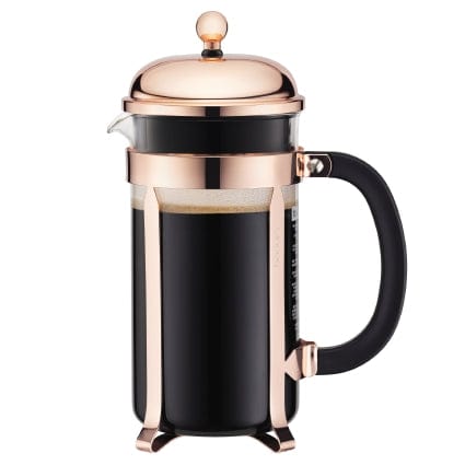 Bodum Essentials Copper CHAMBORD 8 Cup French Press | 4 Colors