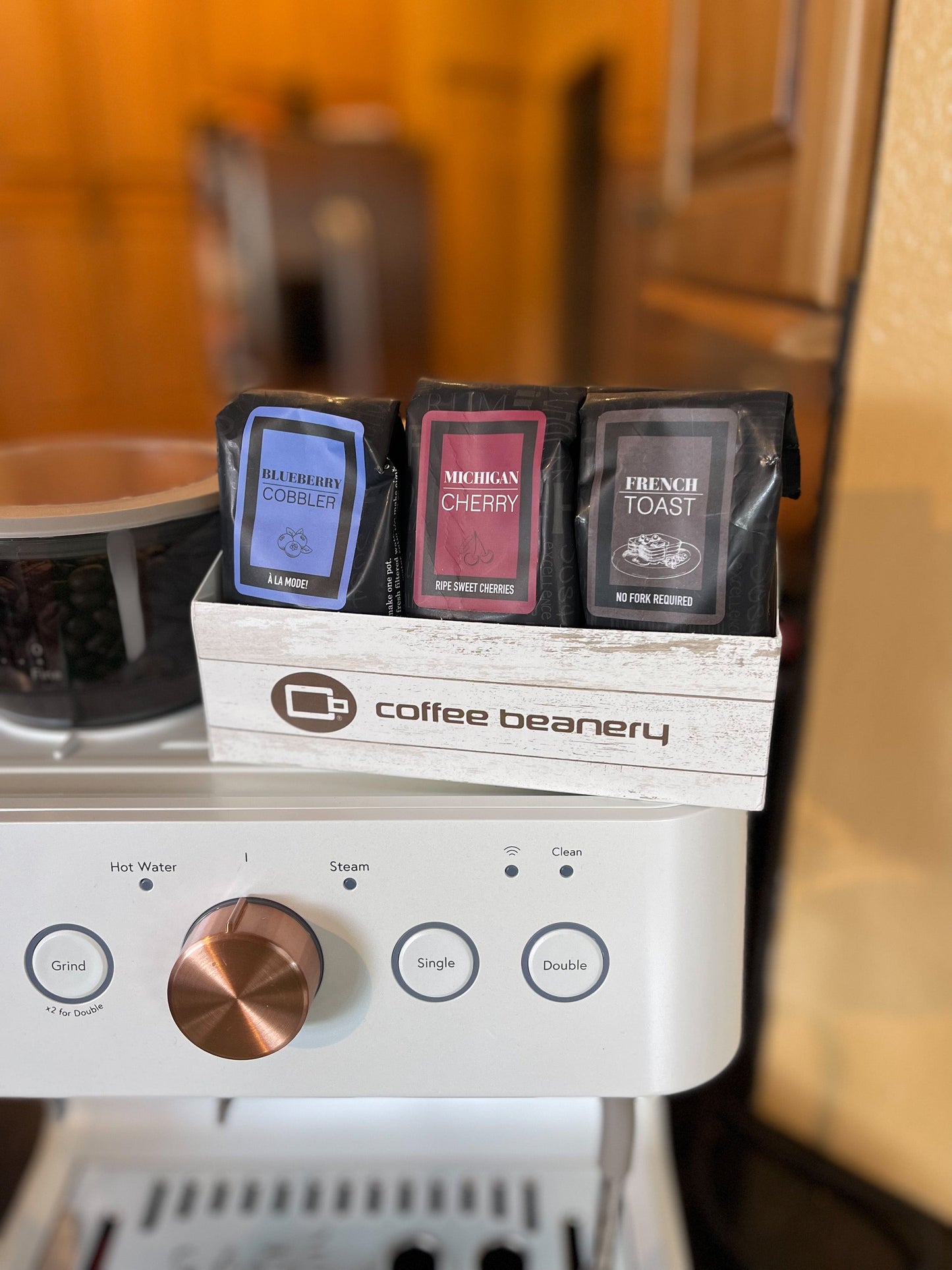 Coffee Beanery Coffee Gift Baskets 6-Pack Coffee Sampler Gift Basket