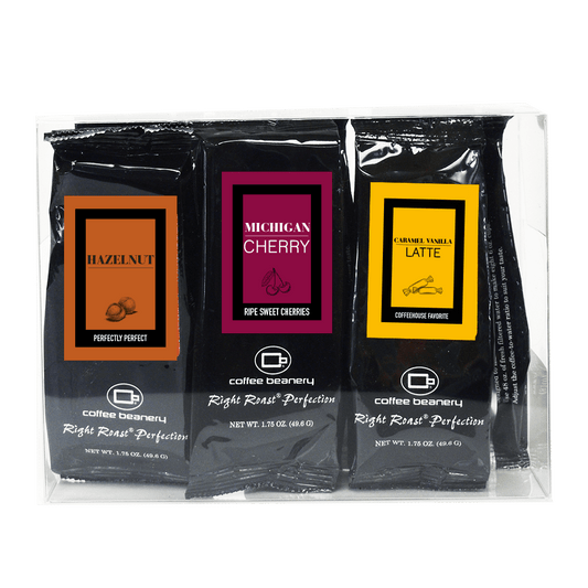 Coffee Beanery Coffee Gift Baskets 6 Pack Flavored Coffee Sampler