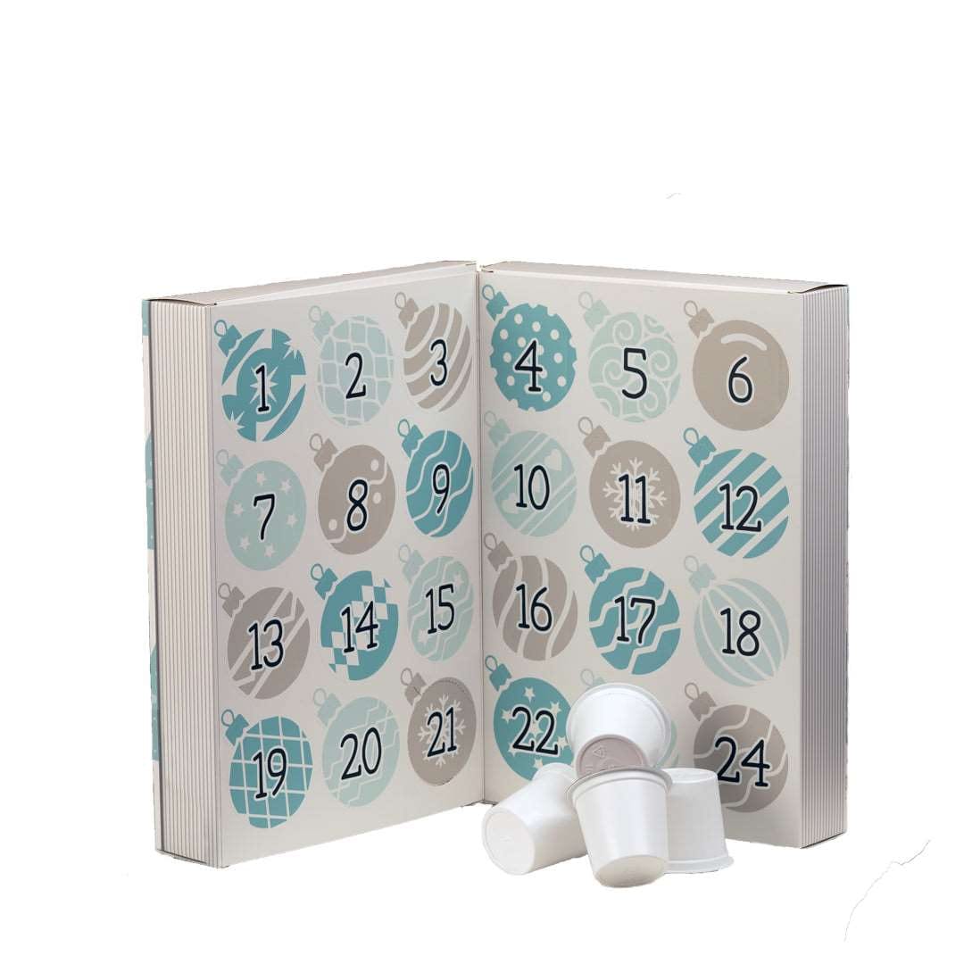 Coffee Beanery Coffee Gift Baskets Regular / (24) Coffee Pods 2023 Coffee Advent Calendar