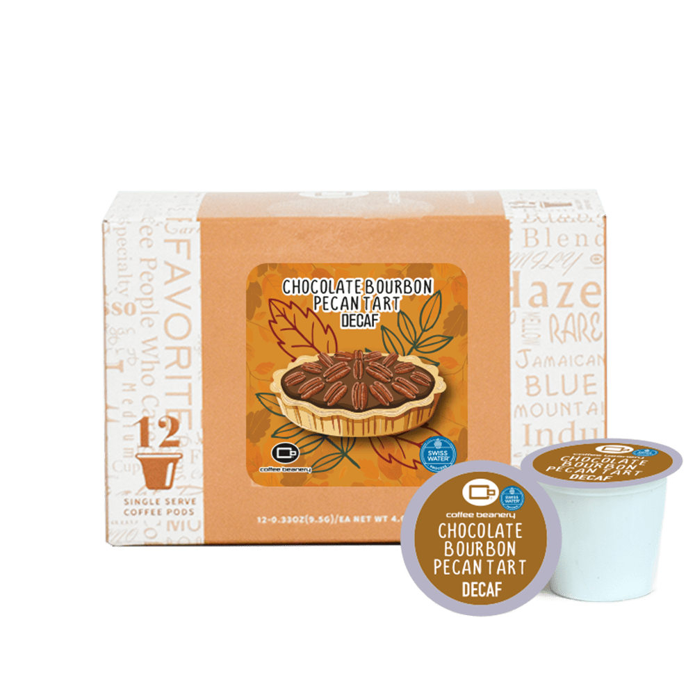 Coffee Beanery Exclusive 12ct Pods / Decaf / Automatic Drip Chocolate Bourbon Pecan Tart Flavored Coffee | November 2025