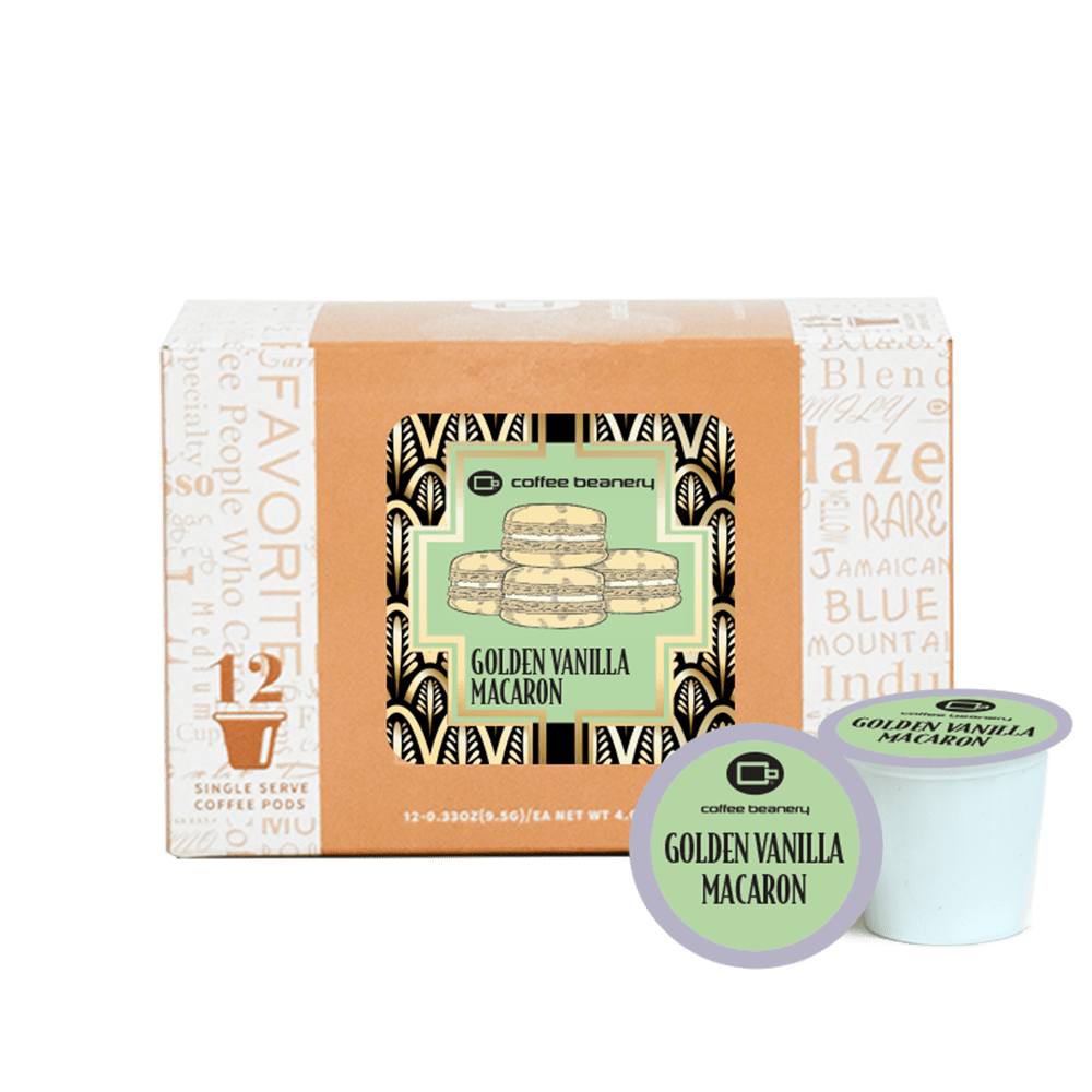 Coffee Beanery Exclusive 12ct Pods / Regular / Automatic Drip Golden Vanilla Macaron Flavored Coffee | August 2025