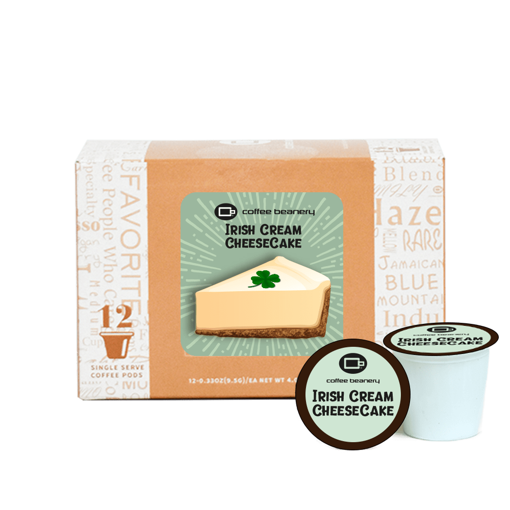 Coffee Beanery Exclusive 12ct Pods / Regular / Automatic Drip Irish Cream Cheesecake Flavored Coffee | November 2023