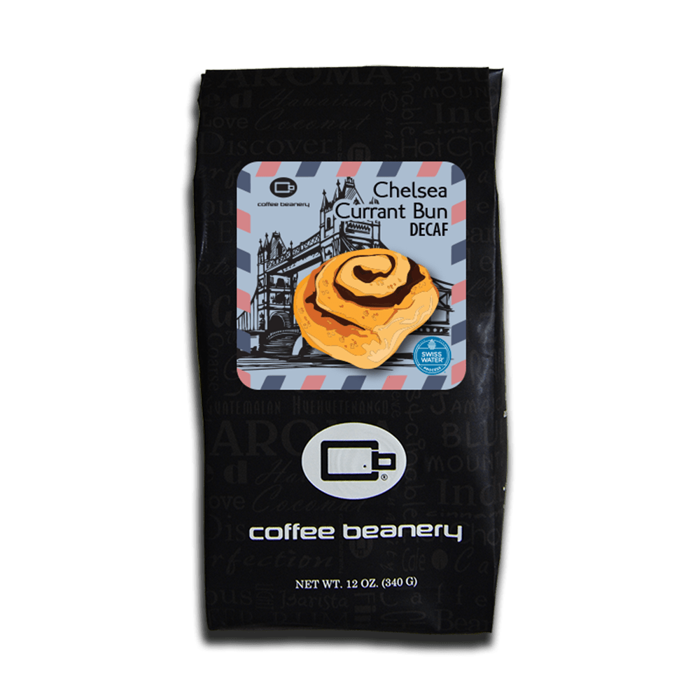 Coffee Beanery Exclusive 12oz / Decaf / Automatic Drip Chelsea Currant Bun Flavored Coffee | July 2025
