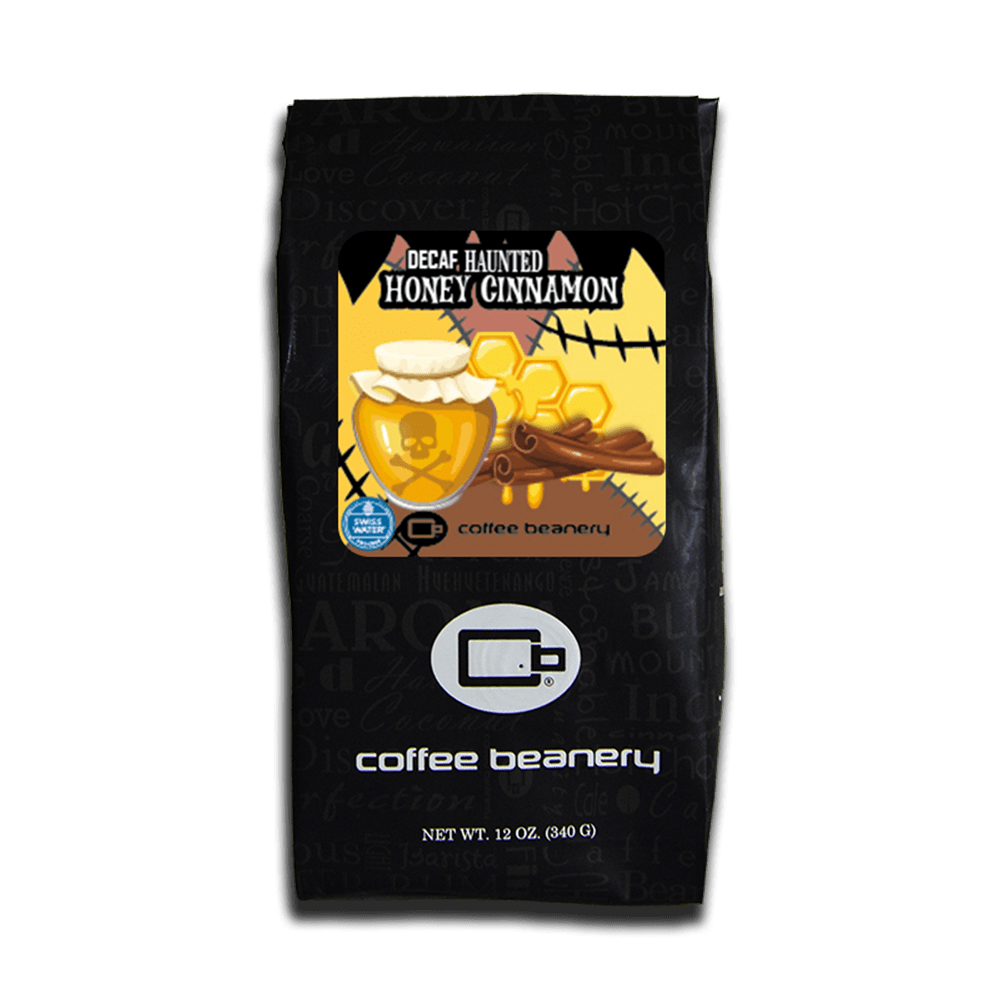 Coffee Beanery Exclusive 12oz / Decaf / Automatic Drip Haunted Honey Cinnamon Flavored Coffee | October 2025