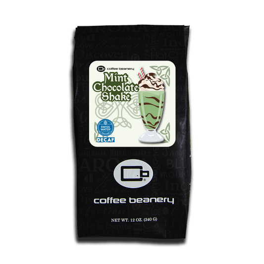 Coffee Beanery Exclusive 12oz / Decaf / Automatic Drip Mint Chocolate Shake Flavored Coffee | March 2024