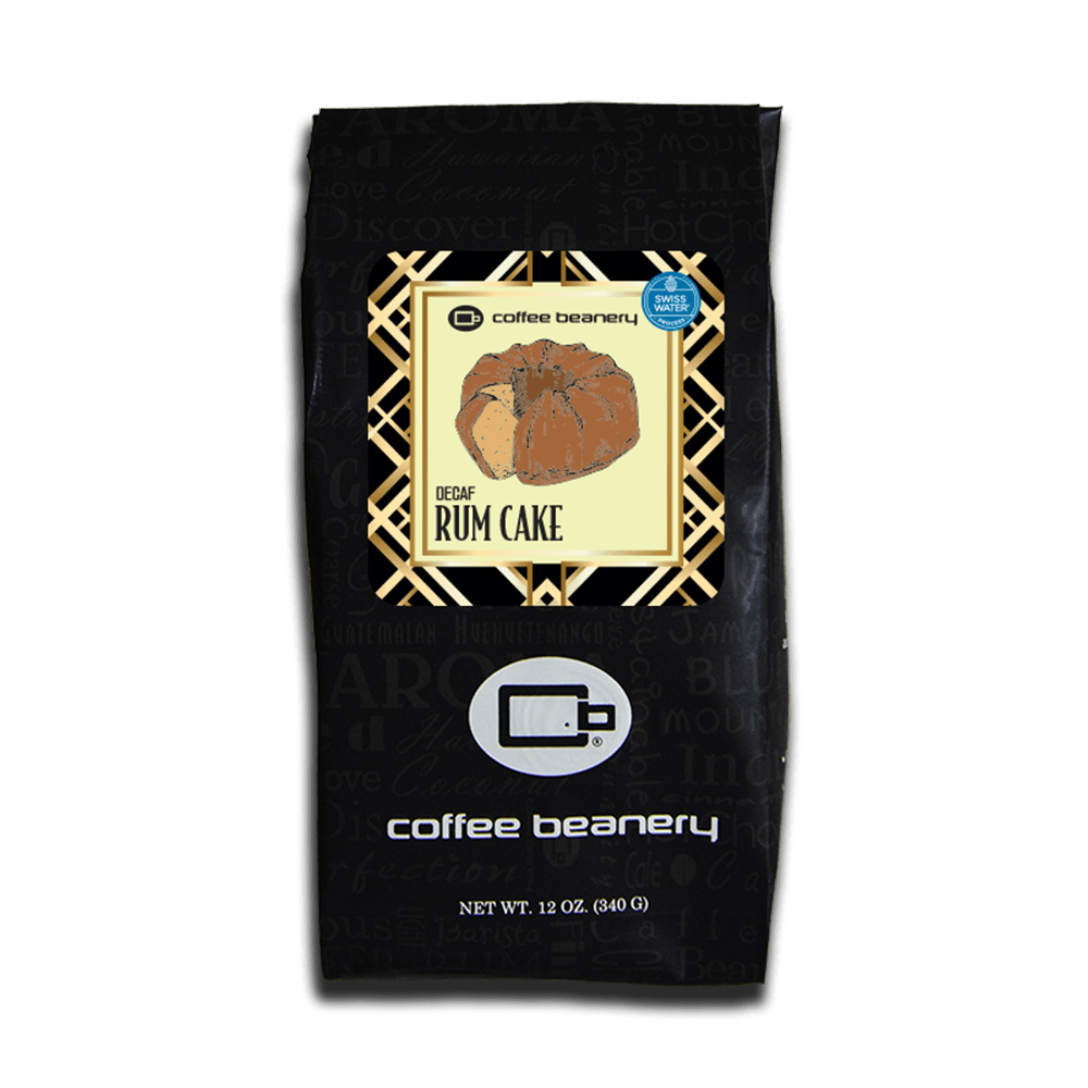 Coffee Beanery Exclusive 12oz / Decaf / Automatic Drip Rum Cake Flavored Coffee | August 2025