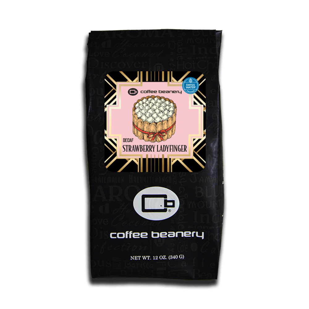 Coffee Beanery Exclusive 12oz / Decaf / Automatic Drip Strawberry Ladyfingers Flavored Coffee | August 2025