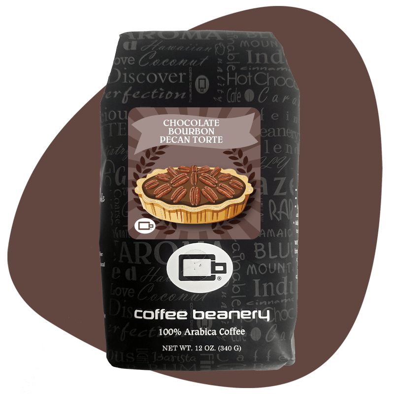Coffee Beanery Exclusive 12oz / Regular / Automatic Drip Chocolate Bourbon Pecan Torte Flavored Coffee | May 2026