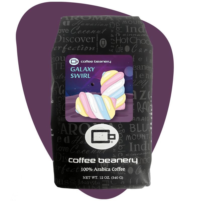 Coffee Beanery Exclusive 12oz / Regular / Automatic Drip Galaxy (Marshmallow) Swirl Flavored Coffee | June 2026