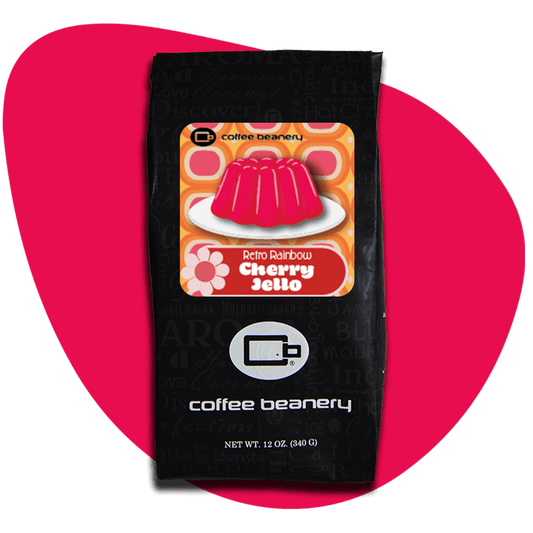 Coffee Beanery Exclusive 12oz / Regular / Automatic Drip Retro Rainbow Cherry Jello Flavored Coffee | September 2025 VIP