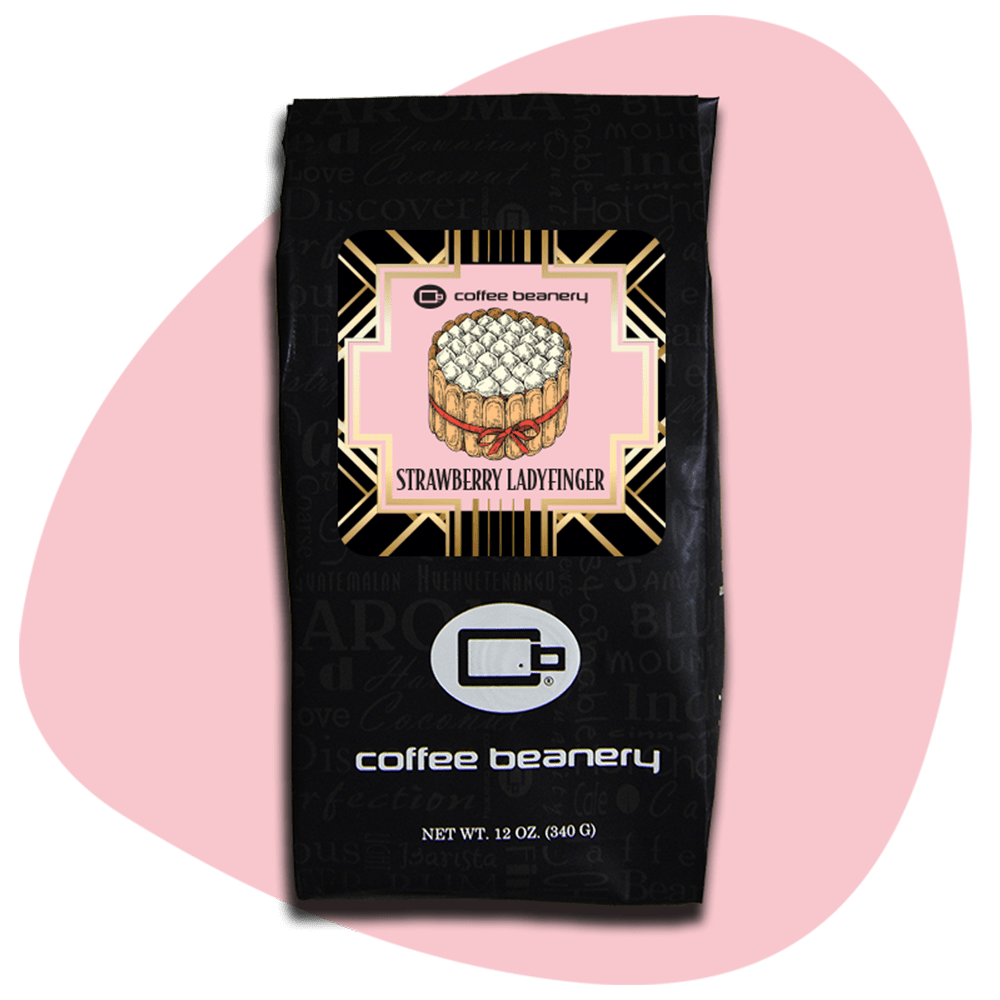 Coffee Beanery Exclusive 12oz / Regular / Automatic Drip Strawberry Ladyfingers Flavored Coffee | August 2025