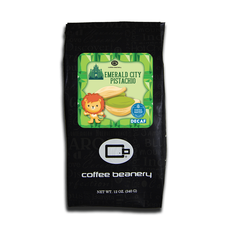 Coffee Beanery Exclusive Decaf / Automatic Drip Emerald City Pistachio Flavored Coffee | April 2024