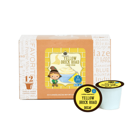Coffee Beanery Exclusive Decaf Lemon Curd "Yellow Brick Road" Flavored Coffee Pods | April 2024 VIP
