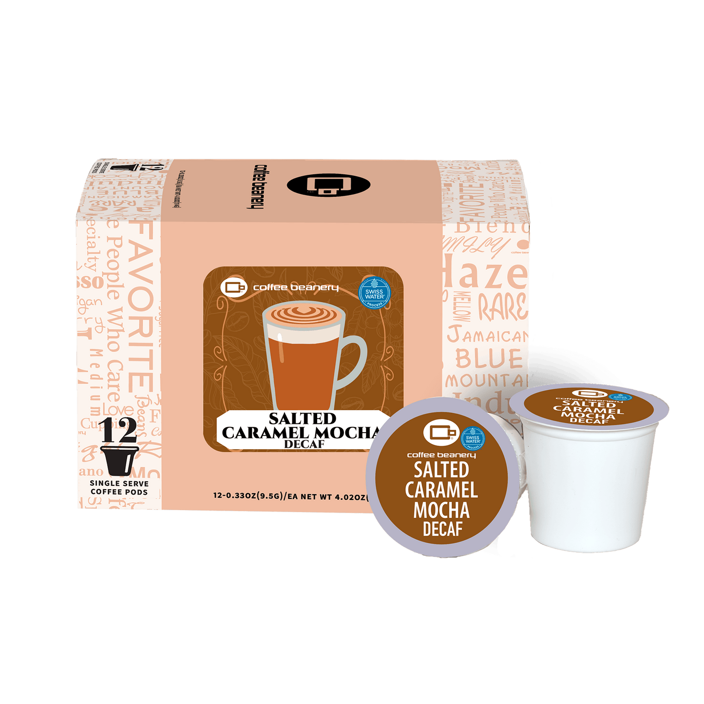 Coffee Beanery Exclusive Decaf Salted Caramel Mocha Flavored Coffee Pods | January 2026