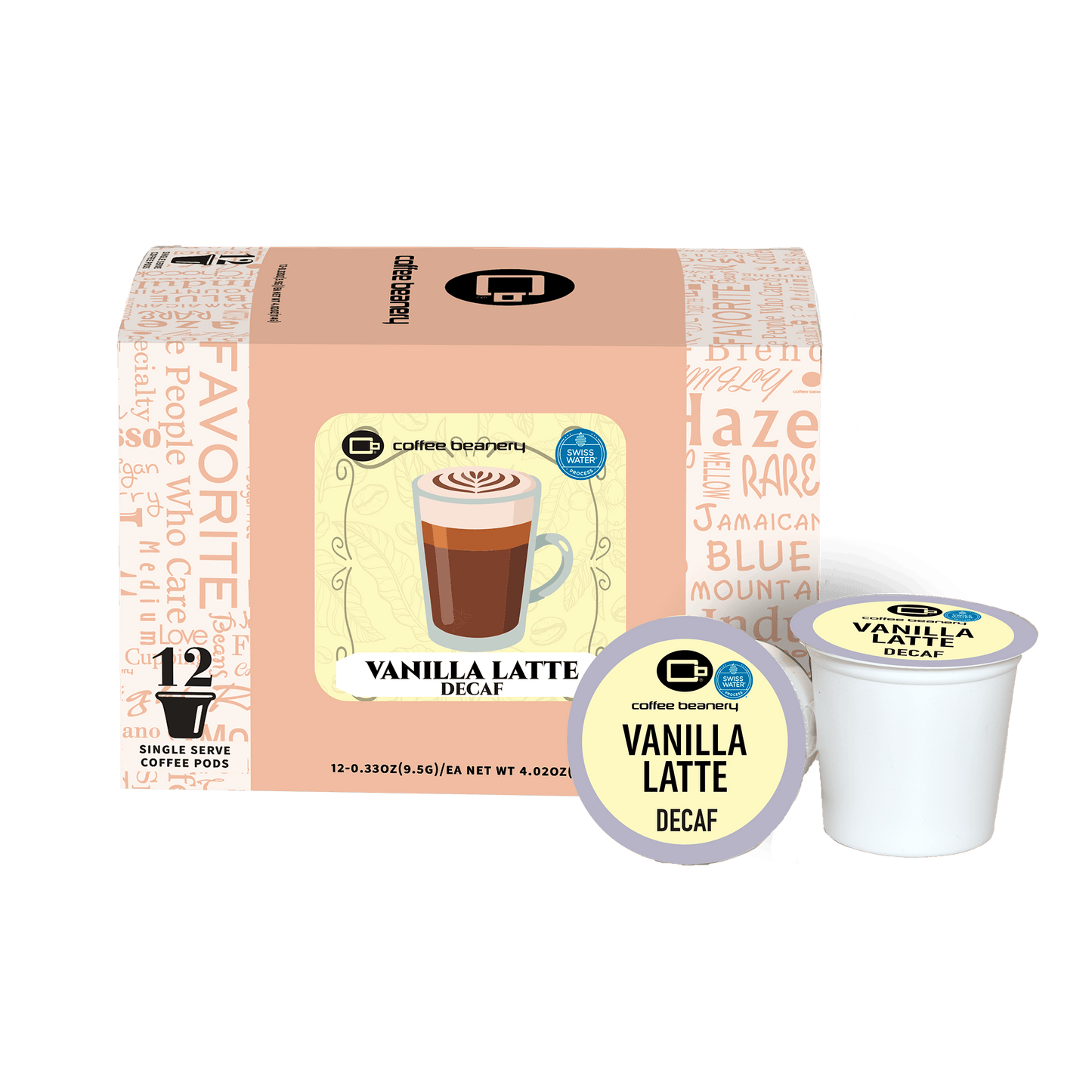 Coffee Beanery Exclusive Decaf Vanilla Latte Flavored Coffee Pods | January 2026