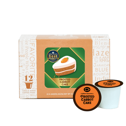 Coffee Beanery Exclusive Regular Frosted Carrot Cake Flavored Coffee Pods | May 2024