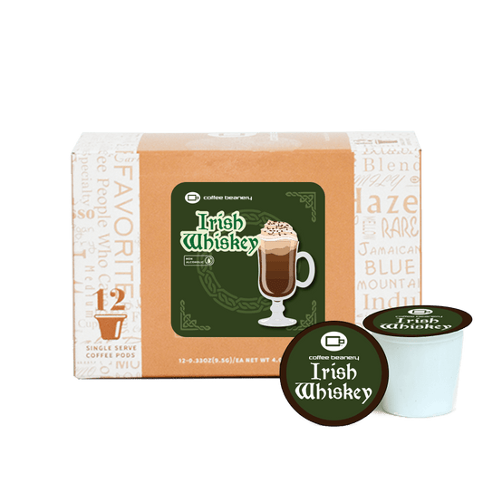 Coffee Beanery Exclusive Regular Irish Whiskey (N/A) Flavored Coffee Pods | March 2024