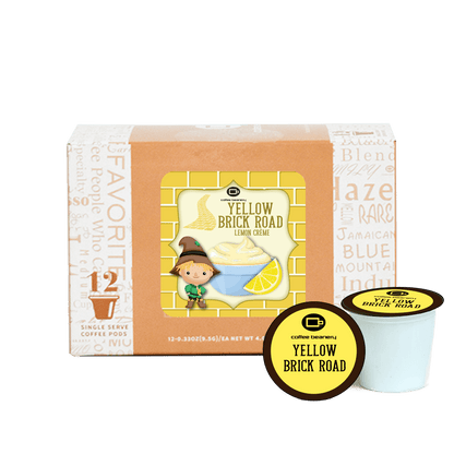 Coffee Beanery Exclusive Regular Lemon Curd "Yellow Brick Road" Flavored Coffee Pods | April 2024 VIP