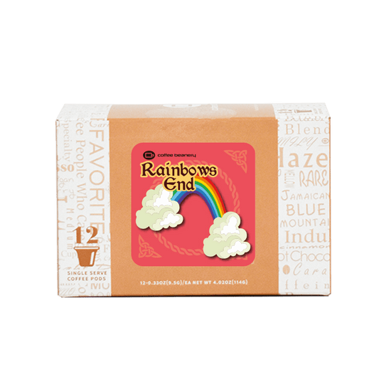 Coffee Beanery Exclusive Regular Rainbows End Flavored Coffee Pods | March 2024