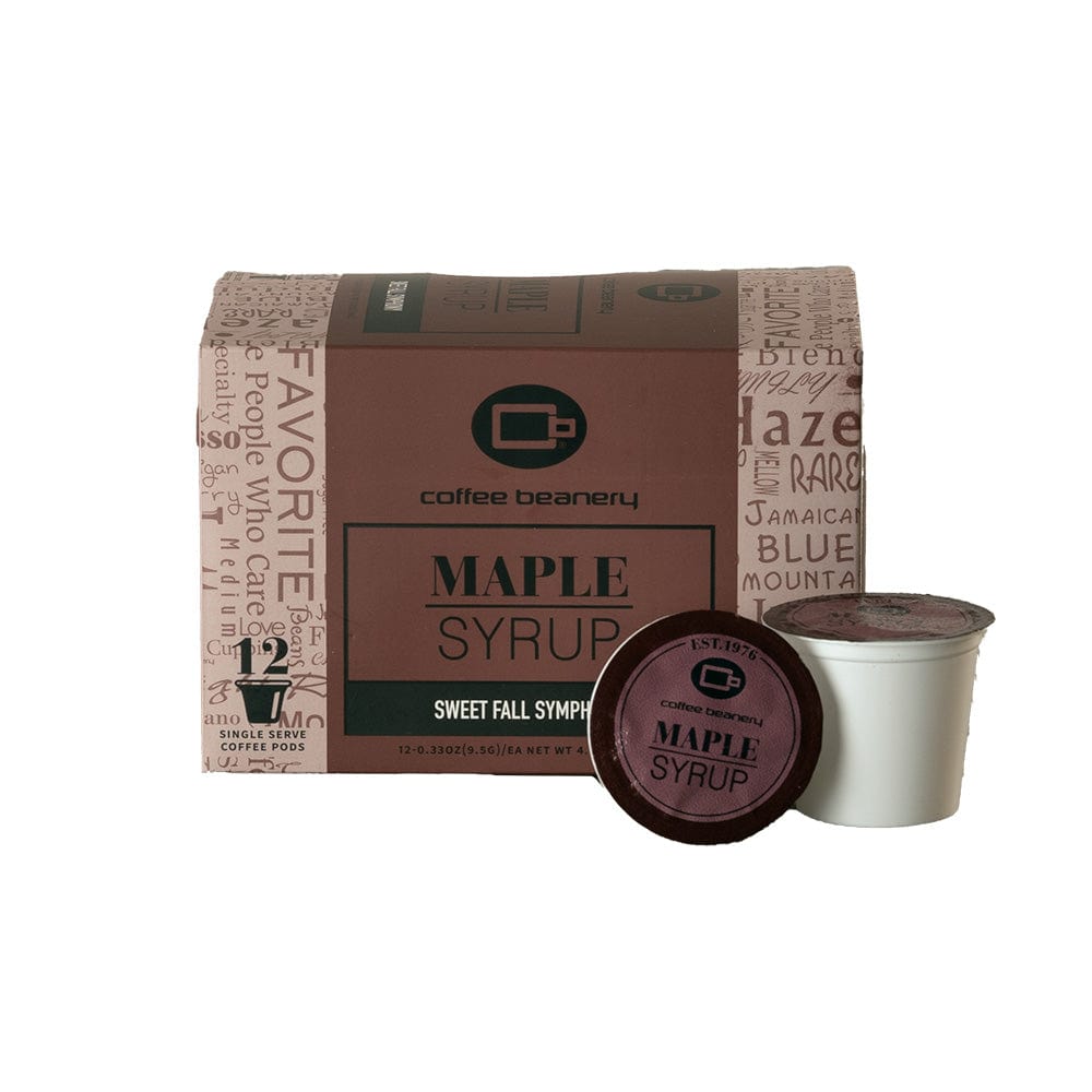 Coffee Beanery Flavored Coffee Maple Syrup Flavored Swiss Water Process Decaf Coffee