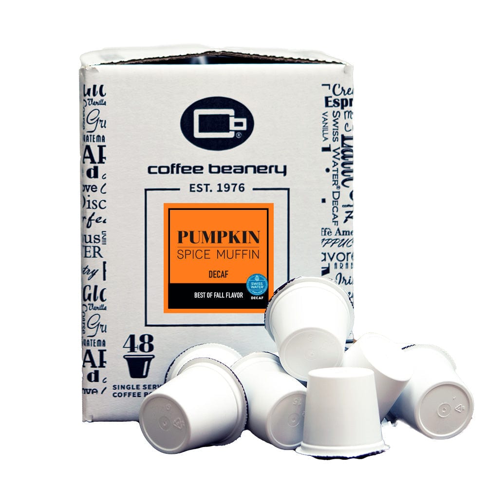 Coffee Beanery Flavored Coffee Pumpkin Spice Muffin Flavored SWP Decaf Coffee