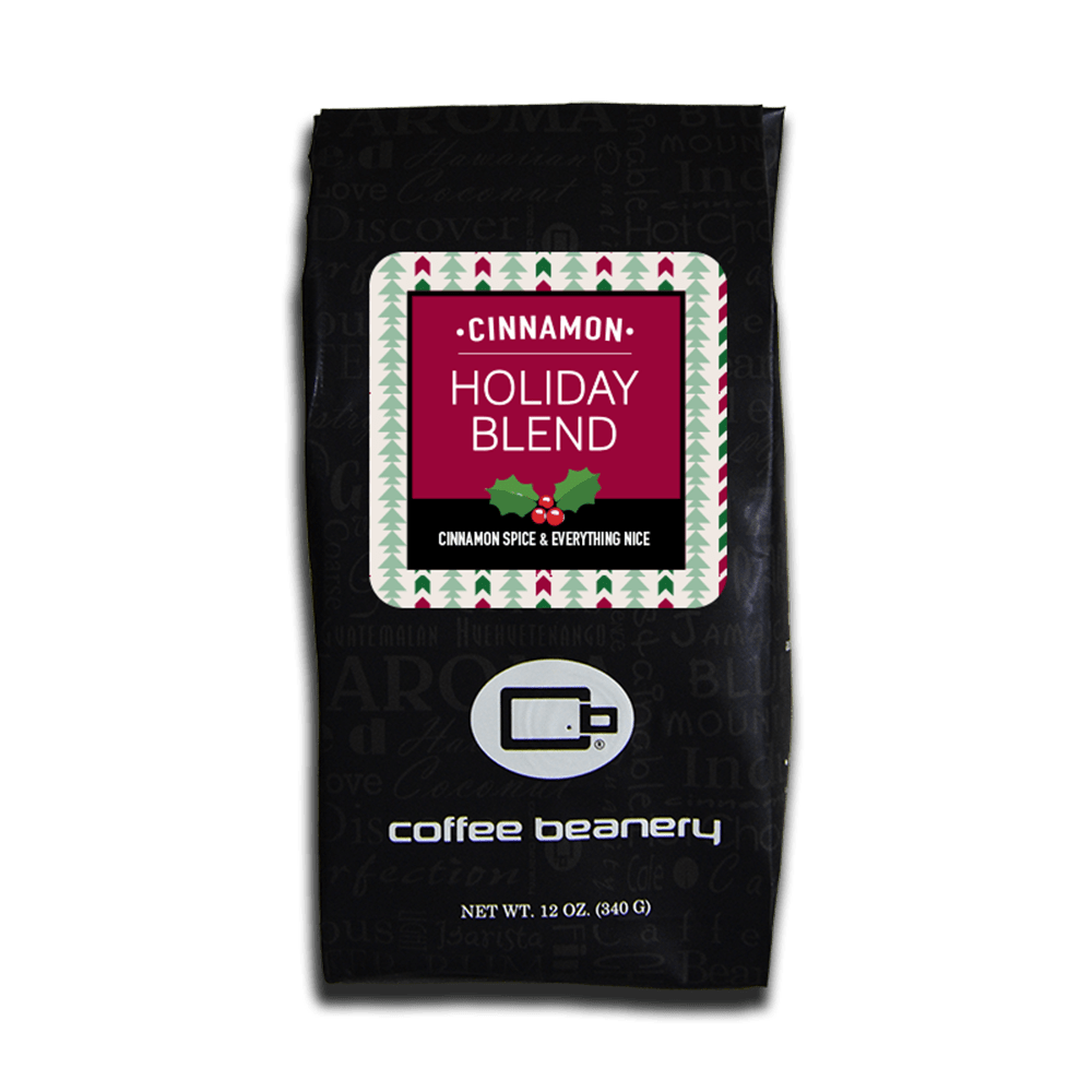 Coffee Beanery Flavored Coffee Regular / 12oz / Automatic Drip Cinnamon Holiday Blend Flavored Coffee