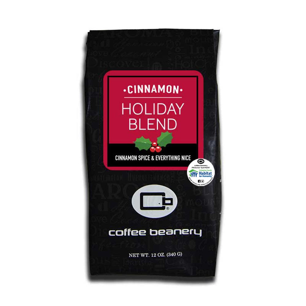 Coffee Beanery Flavored Coffee Regular / 12oz / Coarse Cinnamon Holiday Blend Flavored Coffee