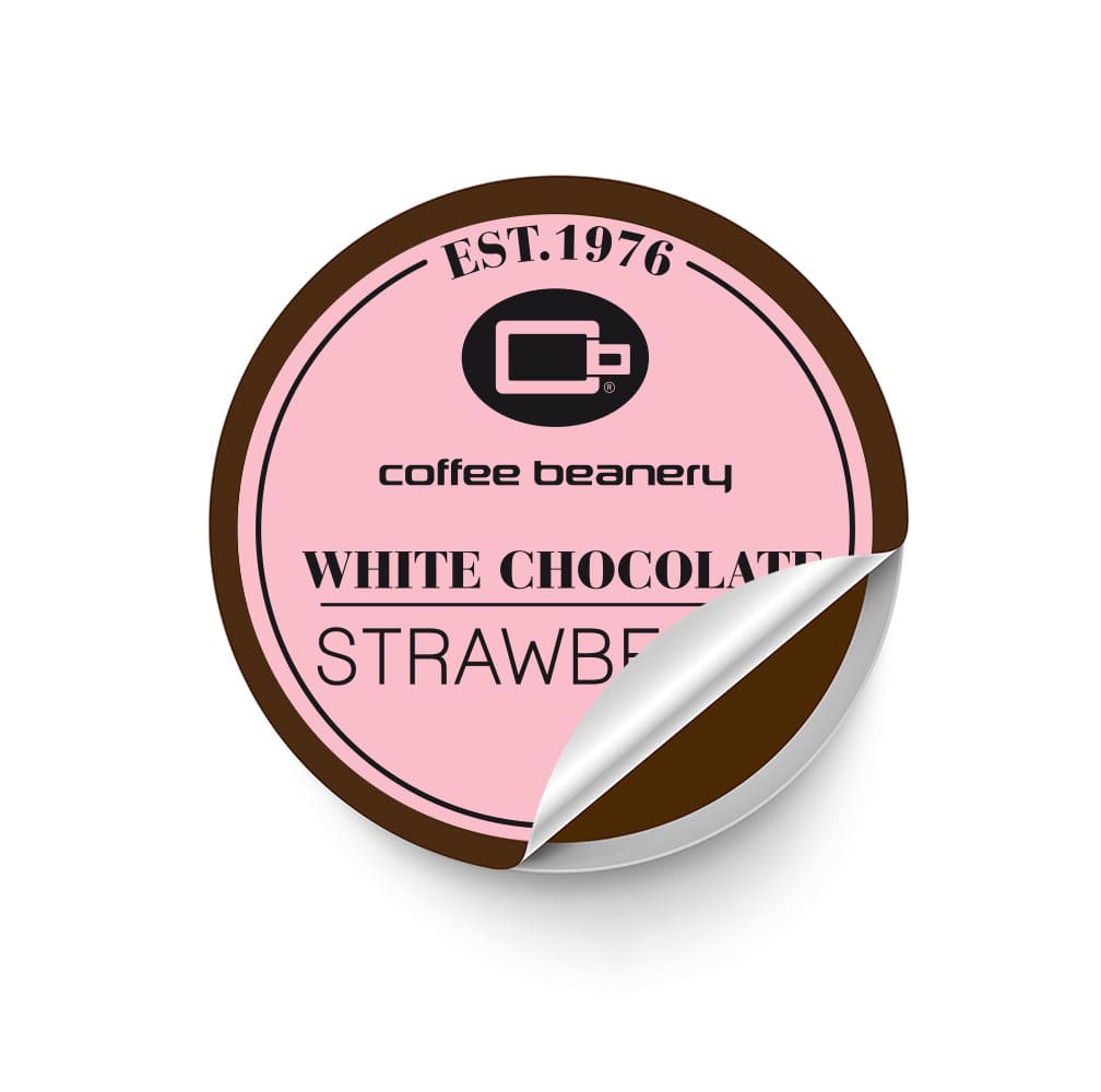 Coffee Beanery Single Cups White Chocolate Strawberry Coffee Pod