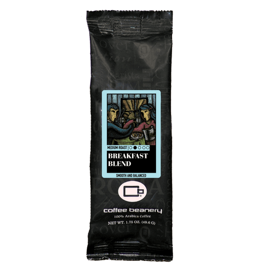 Coffee Beanery Specialty Coffee Breakfast Blend Specialty Coffee | 1.75 oz One Pot Sampler