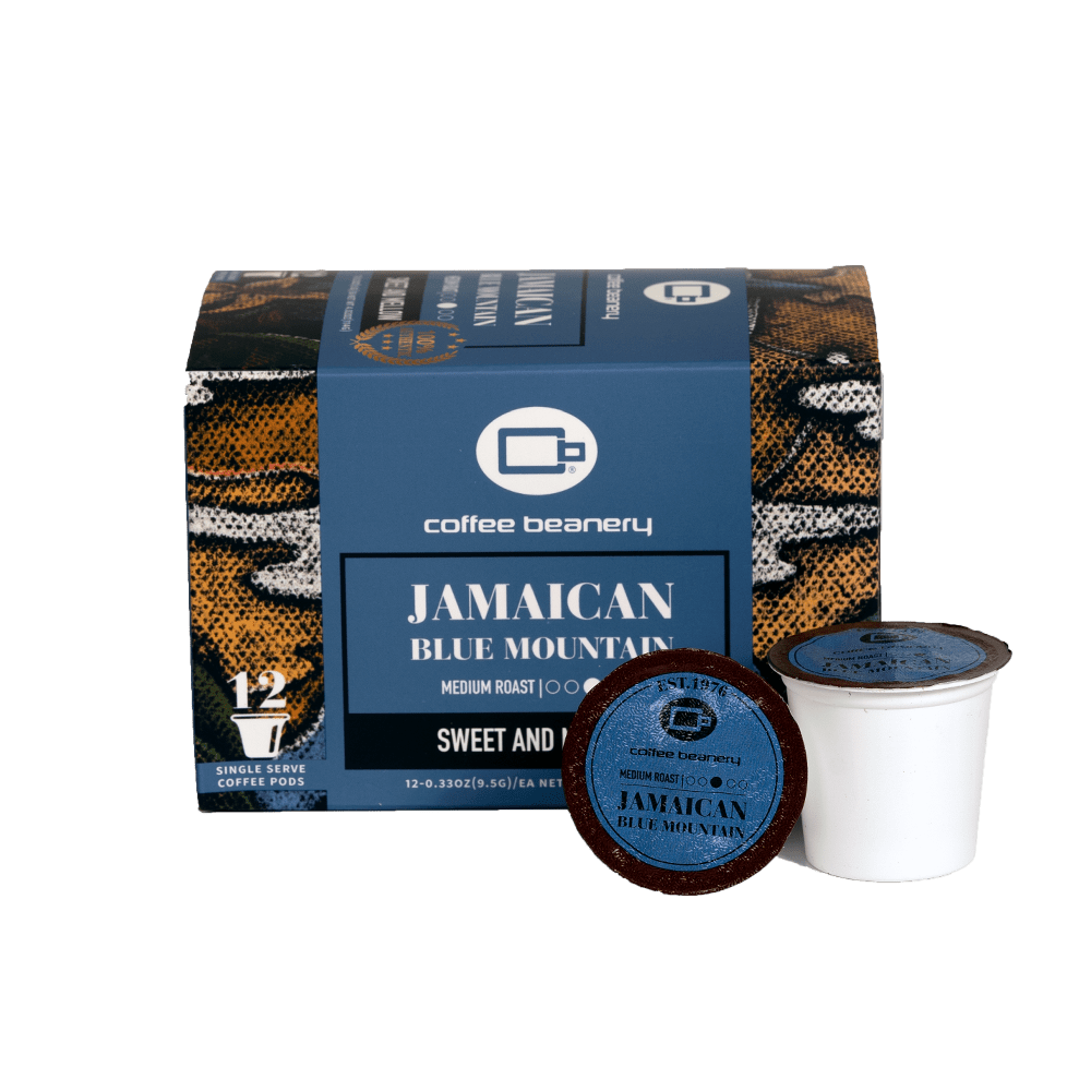 Coffee Beanery Specialty Coffee Jamaican Blue Mountain Specialty Coffee Pods | 100% Authentic