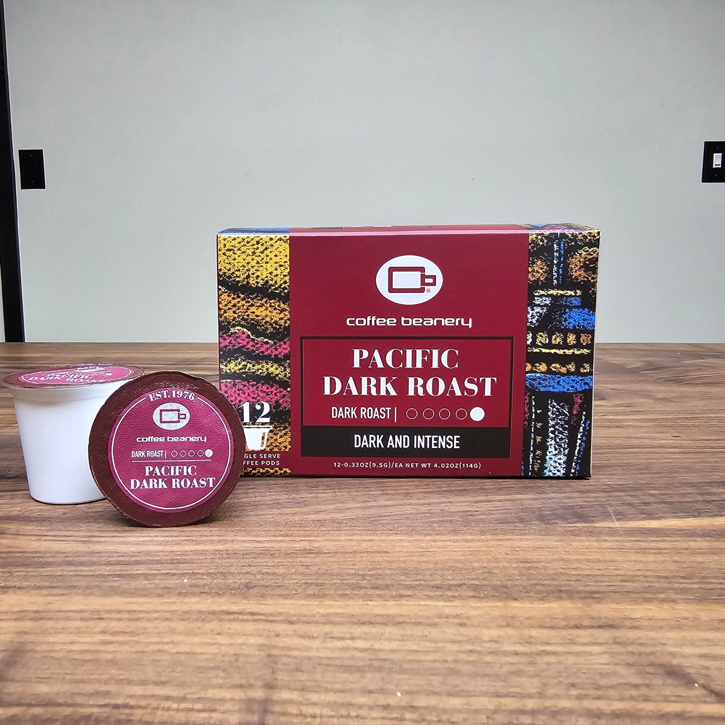 Coffee Beanery Specialty Coffee Pacific Dark Roast Specialty Coffee Pods