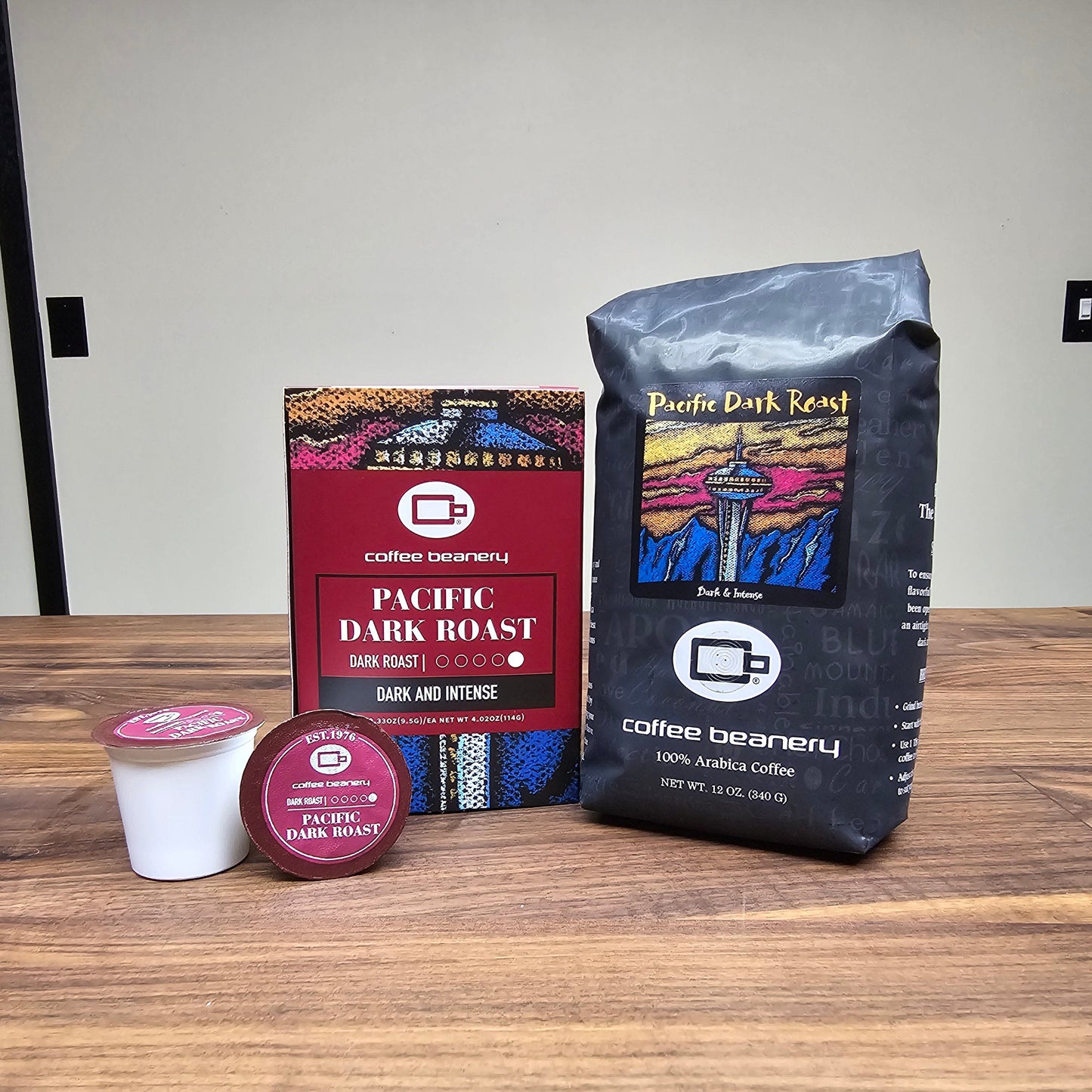Coffee Beanery Specialty Coffee Pacific Dark Roast Specialty Coffee Pods