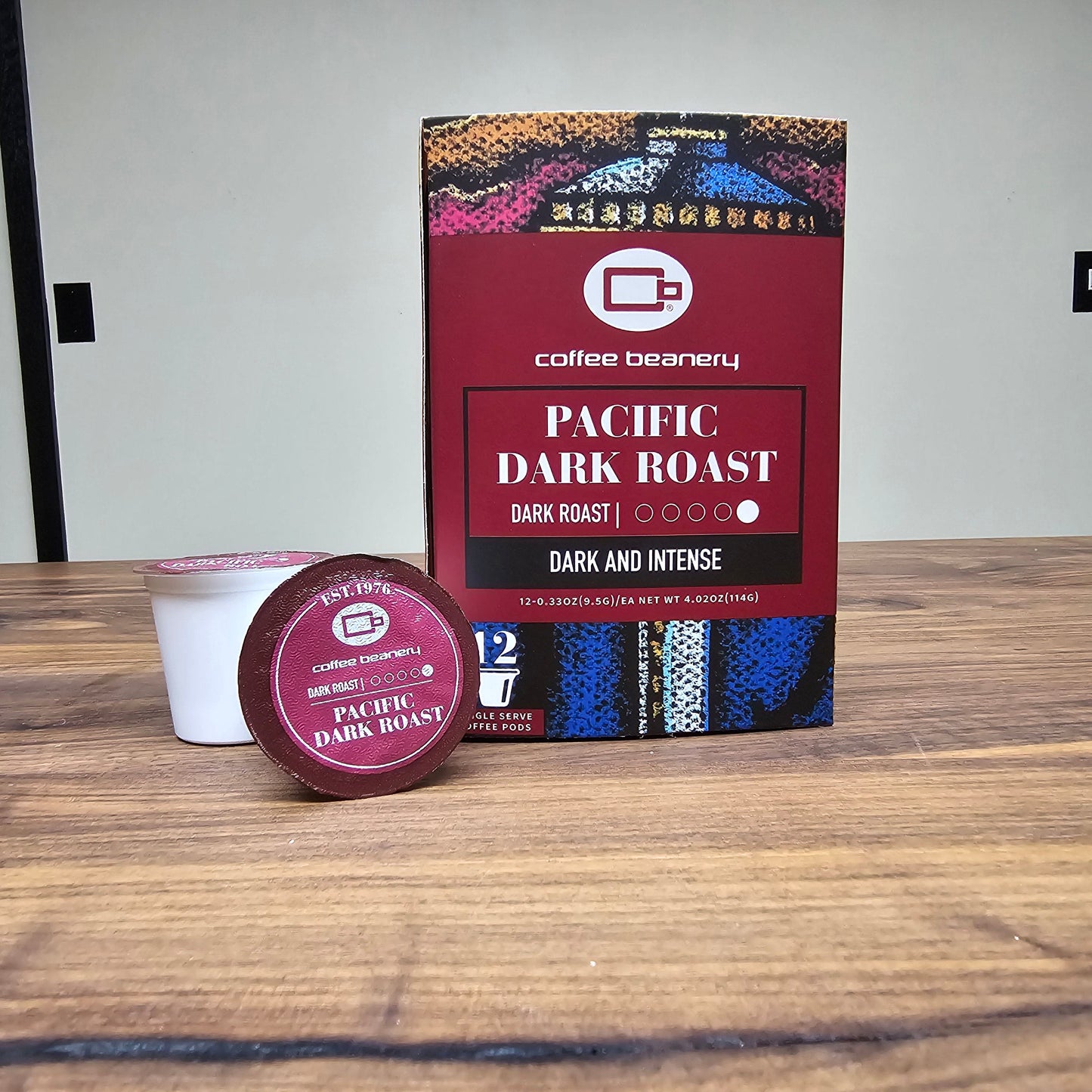 Coffee Beanery Specialty Coffee Pacific Dark Roast Specialty Coffee Pods