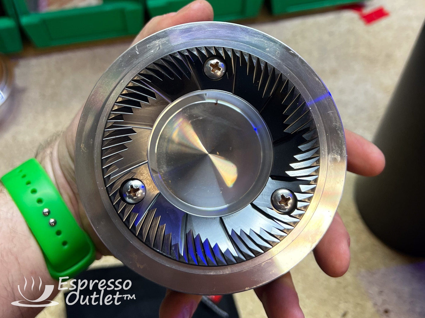 Espresso Outlet LLC Turin DF83 DLC Coated Espresso Burr Set Upgrade