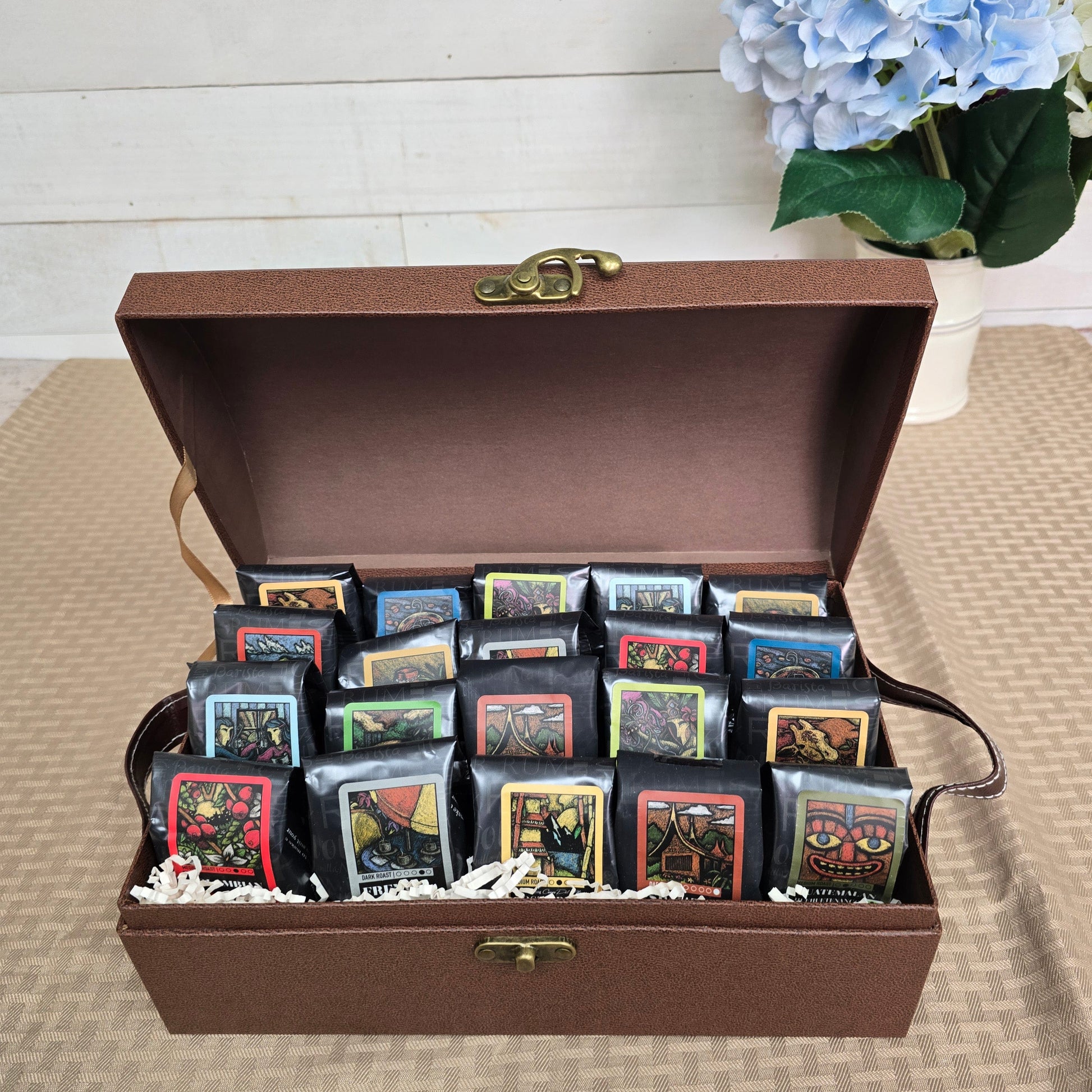 Free Standard Shipping* Coffee Gift Baskets Coffee Trunk of Samplers Gift Basket