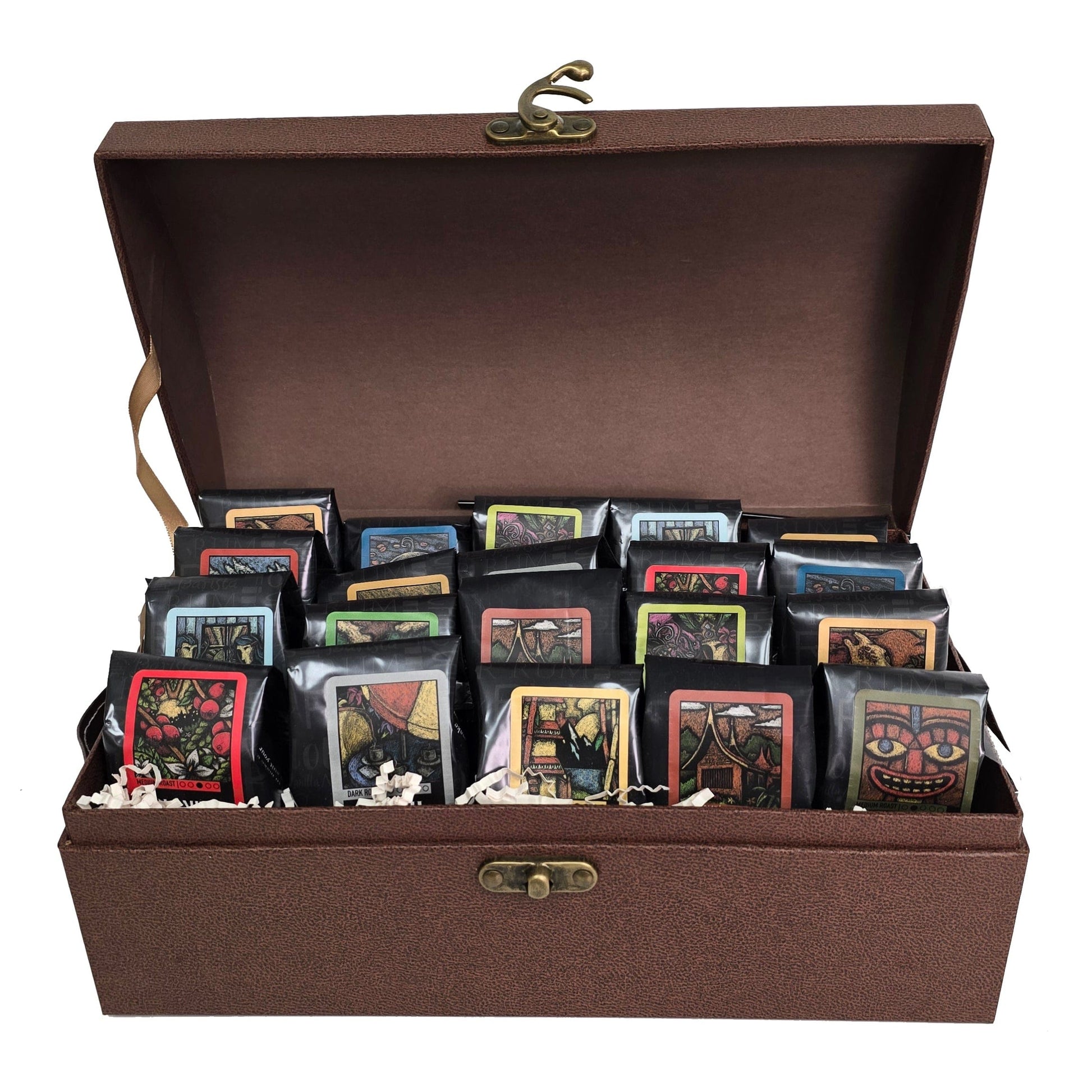 Free Standard Shipping* Coffee Gift Baskets Unflavored Coffee Trunk of Samplers Gift Basket