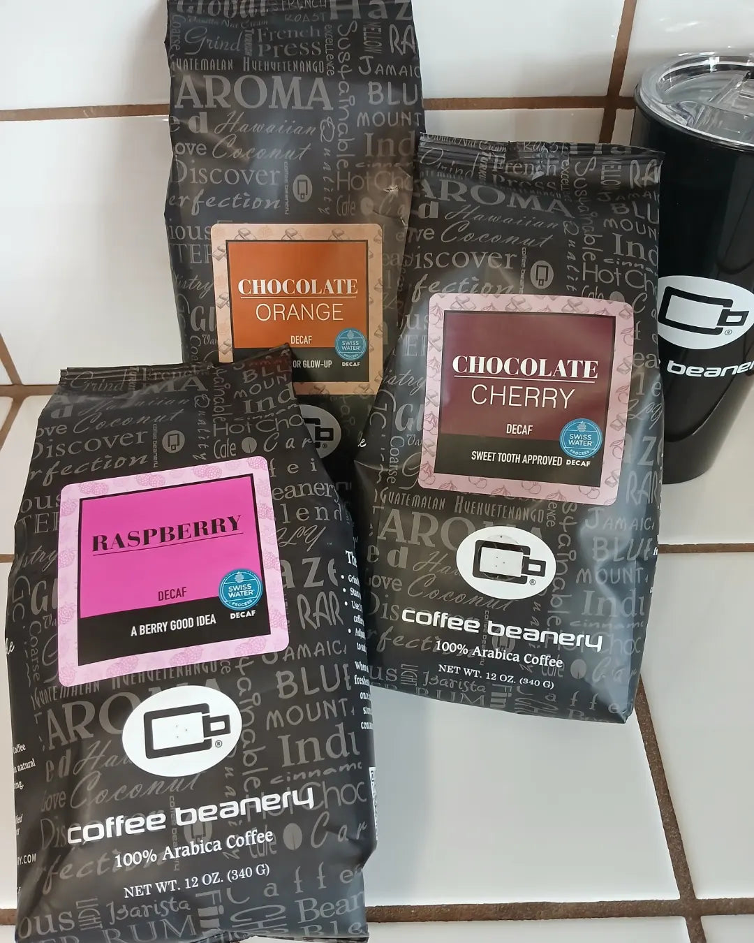 Free Standard Shipping* Flavored Coffee Chocolate Cherry Swiss Water Process Decaf Flavored Coffee