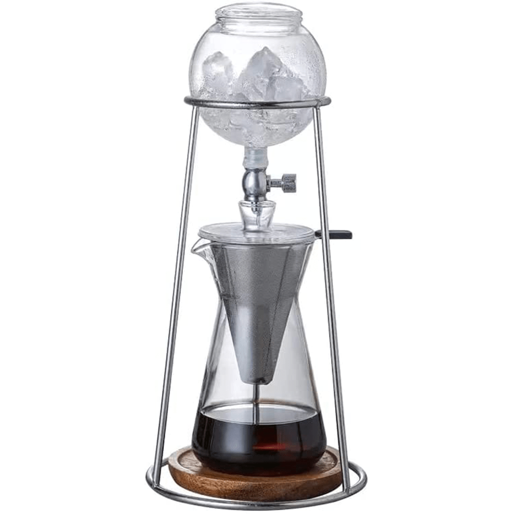 Nispira Iced Coffee Cold Brew Drip Coffee Maker Mini Tower