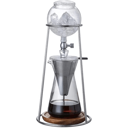 Nispira Coffee Nispira Iced Coffee Cold Brew Drip Coffee Maker Mini Tower, 400mL (BD-12)