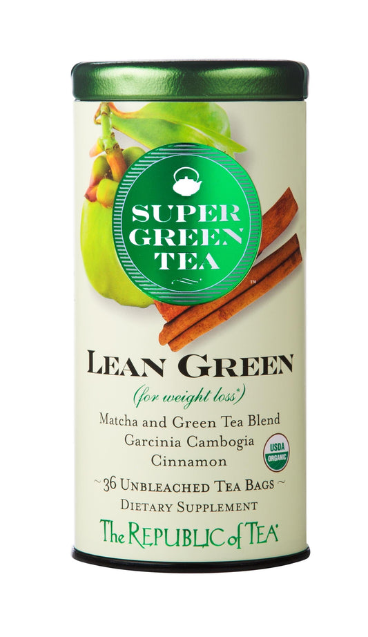 Republic of Tea Tea Organic Lean Green Super Green Tea