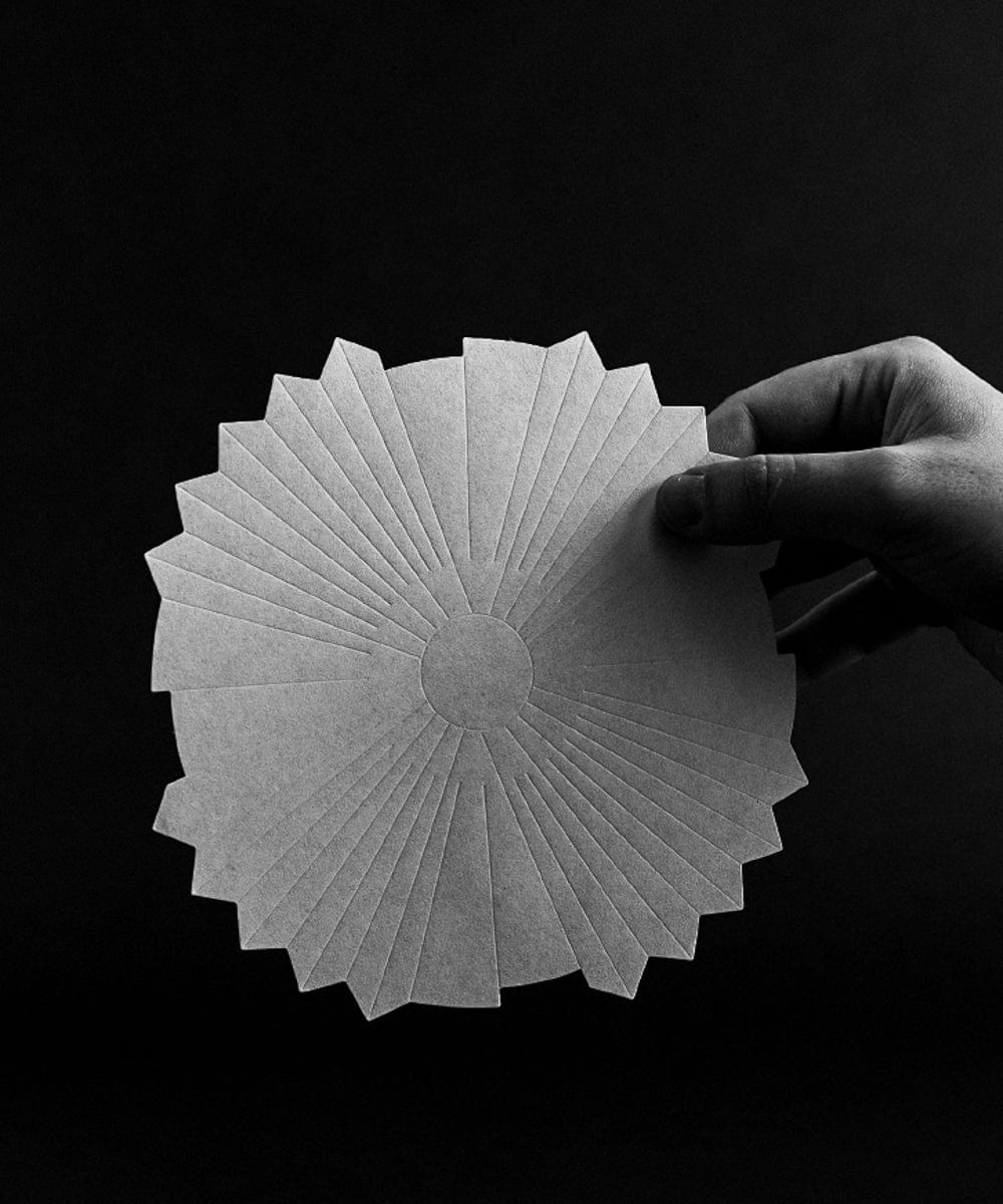 Slow Pour Supply Paper Filter SIBARIST ORIGAMI Special Edition Fast Flat Filter - for ORIGAMI Small